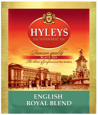 Чай чорний Hyleys English royal blend 300 г (125 шт. x 2 г)
